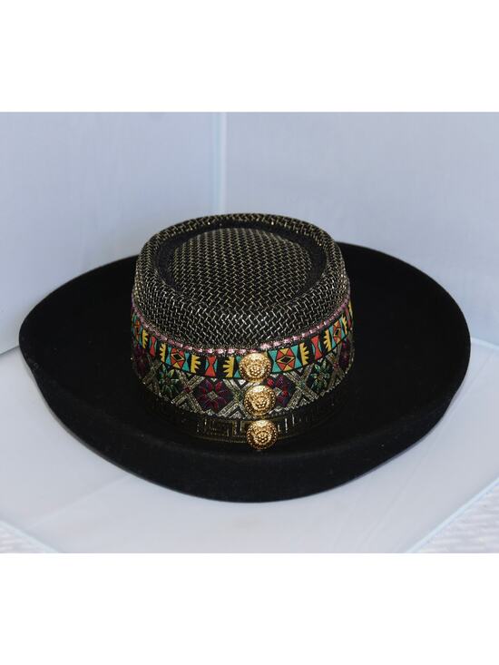 Whittall & Shon Bollman Hat Company 100% Wool Doeskin Felt Hat Made in USA main image 5
